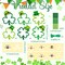 24 Pcs St. Patrick's Day Craft Kit Lucky Shamrock Suncatcher Craft Irish Day Window DIY Tissue Paper Suncatcher Decoration Ornament for Classroom St Patricks Party Favor Supplies